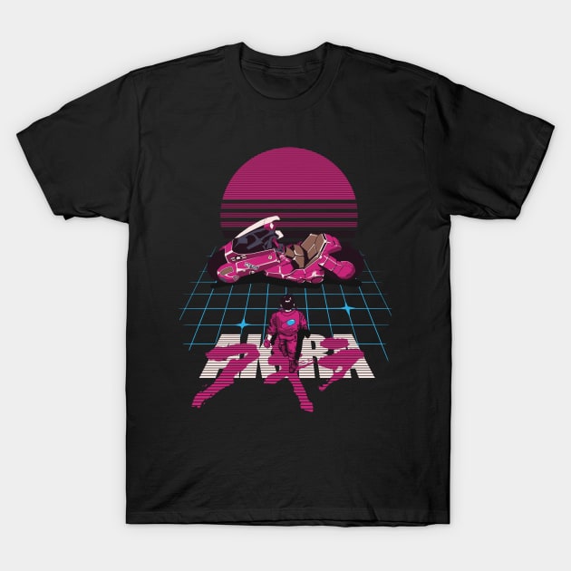 Neo Tokyo Vaporwave T-Shirt by NeonOverdrive